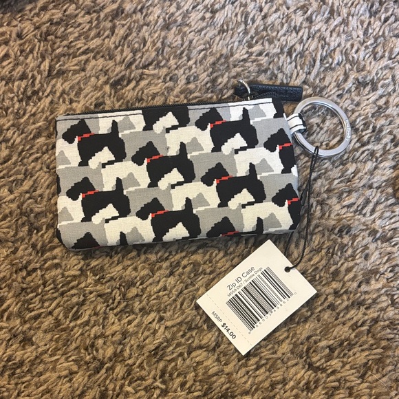 Vera Bradley Accessories - NWT Vera Bradley Scottie Dog Zip ID Case